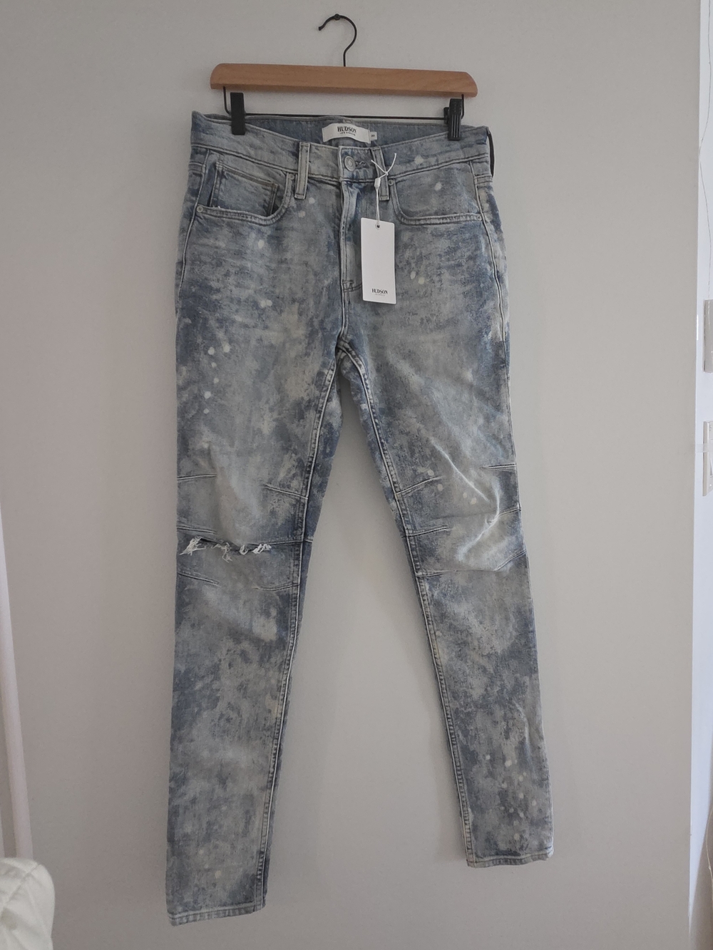 Hudson Jeans Light Blue Wash Skinny Jeans
